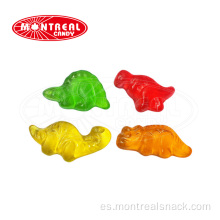 Lindo frutal Dinosaur Soft Jelly Halloween Gummy Candy